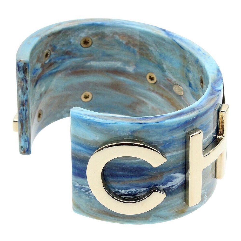 Chanel Gold-Tone Coco Mark Logo Bangle #105101C79B - Picture 4 of 9